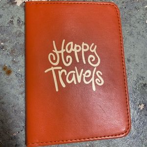 NWT Happy Everything Passport Cover Pouch Travel